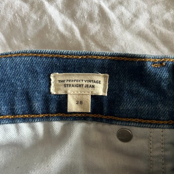 Madewell Perfect Vintage Straight Jean - Picture 5 of 8
